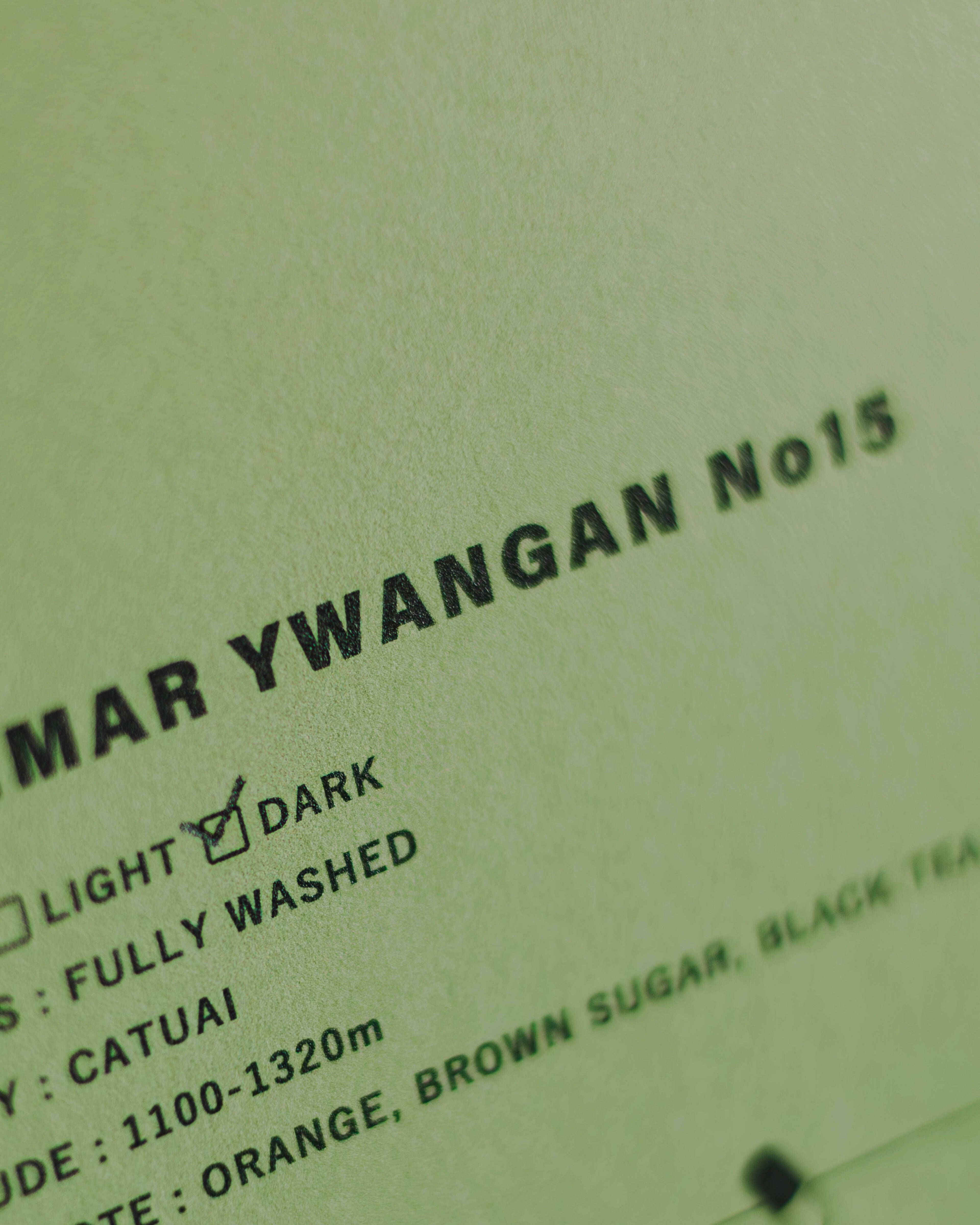 MYANMAR YWANGAN NO.15